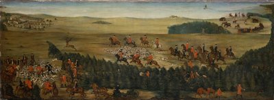 Stag-Hunting with Frederick William I of Prussia by German School